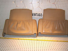 Mercedes Late C140 CL coupe REAR of front seat PARCHMENT OE 1 set of 2 Cover,T2 picture