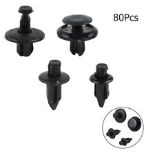 80Pack 4 Kinds Nylon Motorcycle Fairing Bolt Bodywork Push Pry Rivets Pin picture