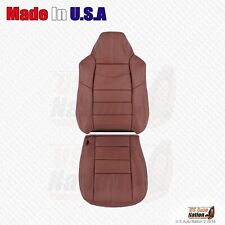 2008 - 2010 Ford F250 F350 KING RANCH Driver Bottom & Top Leather Seat Cover picture