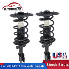 Set 2 Rear Complete Shock Struts w/ Coil Springs For 2000-2011 Chevrolet Impala picture
