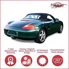 1997-02 Porsche Boxster 986 Convertible Soft Top w/DOT Approved Window, Black picture