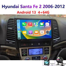 4-64G Android13 For Hyundai Santa Fe 2 2006-12 Carplay Car Stereo Radio GPS wifi picture