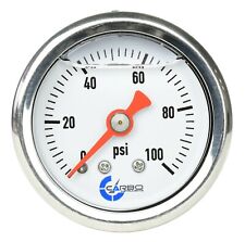 CARBO Gauge 0-100 psi Fuel Pressure Oil Pressure 1.5