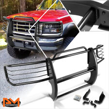 For 92-97 Ford F150-F350/Bronco Front Bumper Brush Grille Guard Protector Black picture
