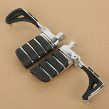 Chrome Male Mount Foot Pegs Footpegs Fit For Harley Touring Street Glide Softail picture
