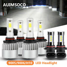 LED Headlight Fog Light Bulbs For GMC Sierra 1500 2500 HD 2001 2002 - 2005 2006 picture