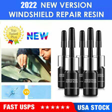 5-Pack Auto Glass Nano Repair Fluid Car Windshield Resin Crack Tool Kit Crack US picture