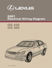 2001 Lexus GS 430 GS 300 Wiring Diagrams Schematics Layout Factory OEM picture