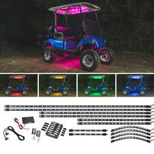 LEDGlow Million Color LED Golf Cart Underglow Canopy Wheel Interior Lights Kit picture