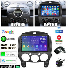 For Mazda 2 2007-2014 Android 12 Car Radio Apple Carplay GPS Navi Stereo Player picture