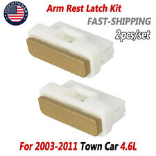 2x For 2003-11 Town Car 4.6L Arm Rest Latch Kit Door Compartment Release Button picture