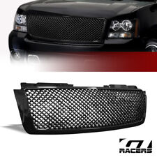 For 2007-2014 Chevy Tahoe/Suburban/Avalanche Blk Mesh Front Bumper Grill Grille picture
