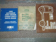1982 82 GMC LIGHT DUTY TRUCKS Service Repair Shop Manual Set FACTORY BOOKS 82 picture