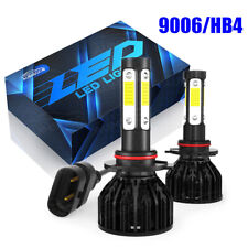 2X 9006 HB4 4 Sides COB LED Headlight Bulbs Low beam Bulbs 6500K For Toyota RAV4 picture