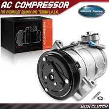 AC Compressor with Clutch for Chevrolet Equinox GMC Terrain 2010-2011 L4 2.4L picture