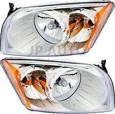 For 2007-2012 Dodge Caliber Headlight Halogen Set Driver and Passenger Side picture