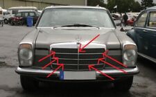 For Mercedes Benz W114 W115 Grille Moulding Trim Set Retainer clips included picture