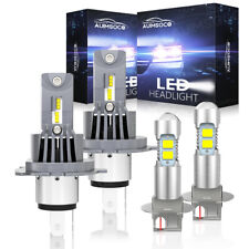 For Mazda Protege 2001-2003 8000K LED Headlight Hi/Lo + Fog Light 4 Bulbs Combo picture