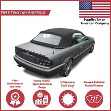 1994-99 BMW 3-Series E36 Convertible Soft Top w/DOT Approved Window, Black picture