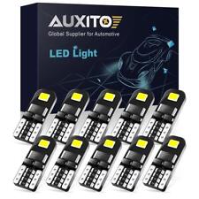 T10 LED License Plate Light Bulbs Super 6000K Bright White 168 2825 194 AUXITO picture