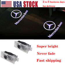 2x LED HD door step courtesy laser projector light For Mercedes-Benz A207 C207 picture
