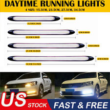 2x DRL LED Headlight Strip Light Daytime Running Sequential Turn Signal Lamp USA picture