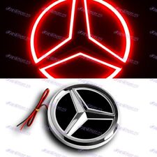 5D LED Car Tail Logo Red Light Badge Emblem Light For Mercedes-Benz C S GLK AMG picture