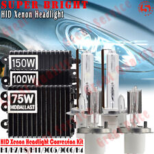 2X Xenon Bulbs 75W/100W/150W H1 H4 H7 H11 9005 9006 HID Headlight Conversion Kit picture