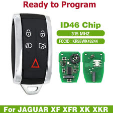 For Jaguar XF XFR XK XKR Keyless Entry Remote Key Fob Replacement KR55WK49244 picture