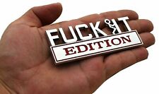 2pc F*CK-IT EDITION 3D Emblem Badges Sticker Decal for Chevy Car Truck Universal picture