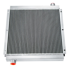 Silver Mobile Hydraulic Oil Cooler 0-120GPM 90HP For Hydraulic Cooling System picture