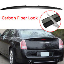 For Chrysler 300 300C SRT8 2005-2010 Rear Trunk Spoiler Tail Lip Carbon Fiber picture