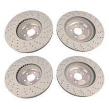 For Mercedes W222 S550 S550e Turbo Set of Front&Rear Brake Disc Rotors Reliable picture