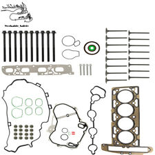 For 10-13 Chevrolet Buick GMC 2.4L Head Gasket Bolts & Intake Exhaust Valves picture