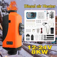 8KW 12-24V Diesel Air Heater LCD Thermostat Quiet NEW Remote Boat Truck Camper picture