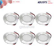 12V Bright LED Lights Recessed Ceiling Light For RV Camper Interior Warm White picture