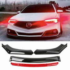 Gloss Black&Red Front Bumper Lip Splitter Spoiler Body Kits For Acura TLX A-Spec picture