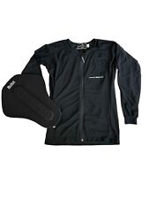 Bohn Body Armor SMALL Full Zip Mesh Padded AirTex L/S Shirt Jacket Back Pad picture