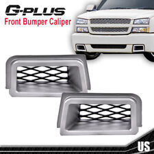  Fit For 2003-2007 Silverado 1500 SS-Style Front Bumper Caliper Air Duct Gray picture