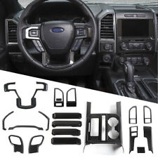 20x Interior Accessories Trim Full Kit Decor For Ford F-150 2015-20 Carbon Fiber picture