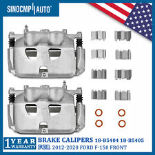 2x Front Left + Right Brake Calipers w/Bracket for 2012-2020 Ford F-150 picture