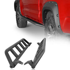  Pair Rock Slider Nerf Bar Step Rail Rocker Guards for 2005-2023 Toyota Tacoma picture