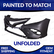 NEW Painted Unfolded Front Bumper For 2021 2022 2023 Toyota Camry SE/XSE Non TRD picture