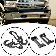 Fits Ram 1500 2013-2014 2015 2016 2017 18 Left & Right Front Tow Hooks / Bezels picture