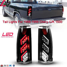 Tail Lights For 1988-1998 Chevy C1500 K1500/Suburban/GMC Suburban LED Pair Lamps picture