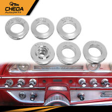 Fit For 1962 Ford Galaxie Switch Bezels Lighter Wipers Lights Air Control Knob picture
