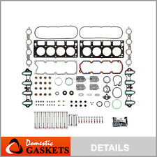 04-09 Chevrolet GMC Buick Cadillac 5.3L 4.8L OHV Head Gasket Head Bolts Set picture