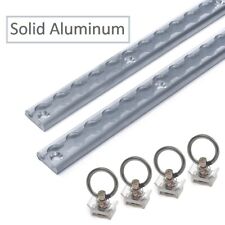 Aluminum Tracks with 4  L-Track Stud with Stainless Steel Ring picture