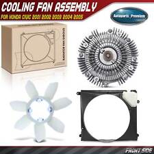 3x Front Cooling Fan Assembly for Toyota Tacoma 2005 2006 2007 2008-2015 V6 4.0L picture