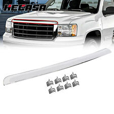 For GM1235109 Hood Molding Trim Chrome Fit For 07-2013 GMC Sierra 1500 2500 3500 picture